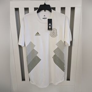 New Adidas Fifa Soccer Mexico Pullover Jersey Mens Size Small